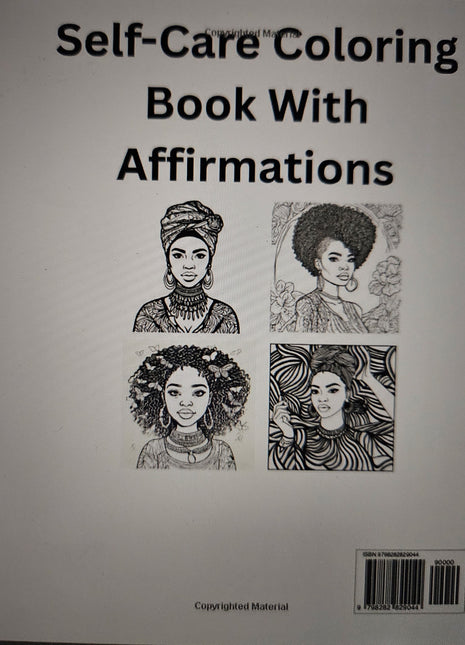 Uniquely Beautiful: Self-Care Coloring Book