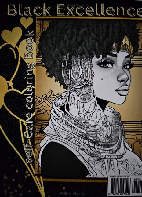 Black Excellence: Self Care Coloring Book