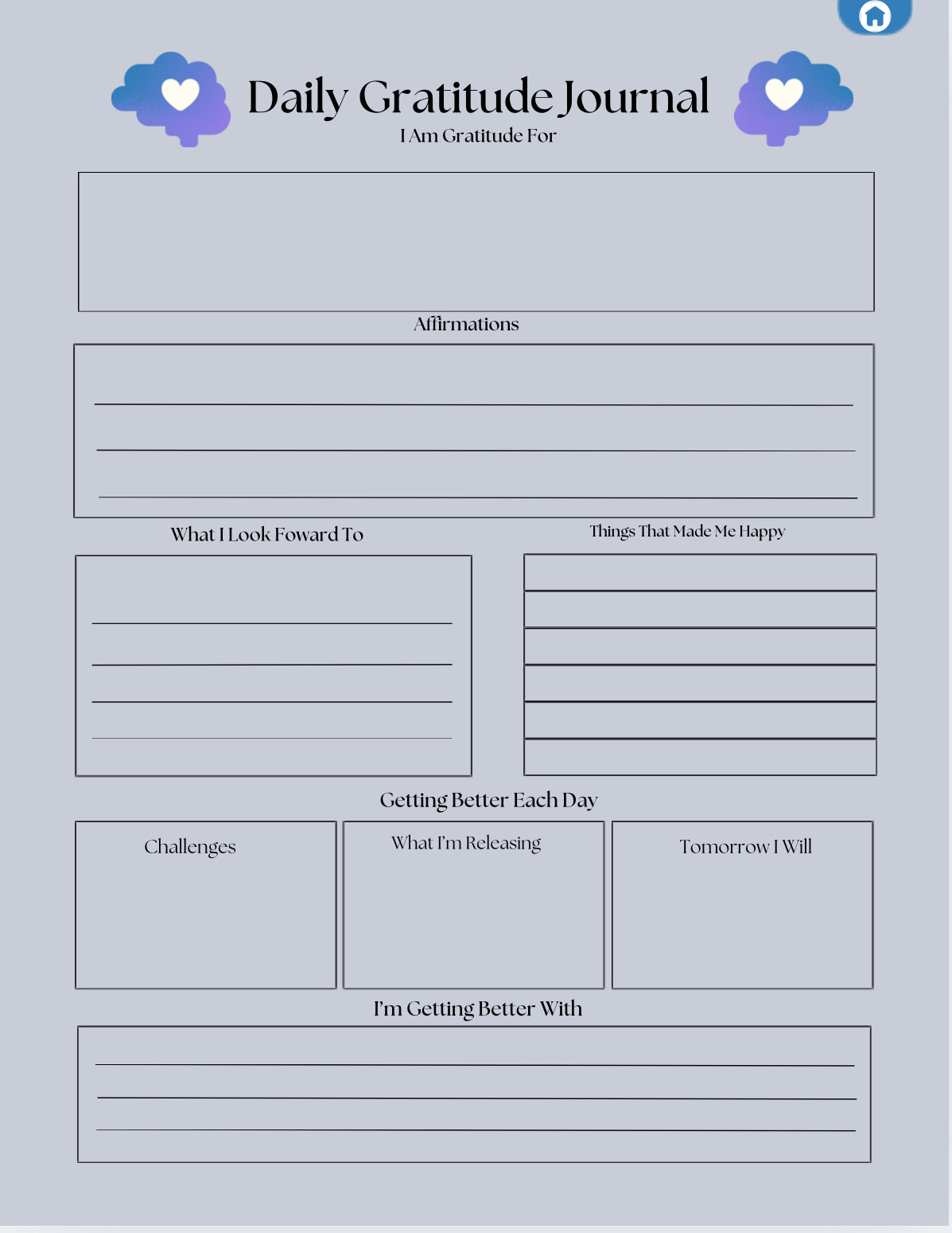 Gratitude Journal